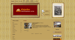 Desktop Screenshot of patalpos.klaipedosnt.lt