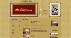 Desktop Screenshot of nauja-statyba.klaipedosnt.lt