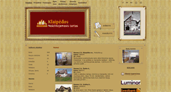 Desktop Screenshot of namai.klaipedosnt.lt